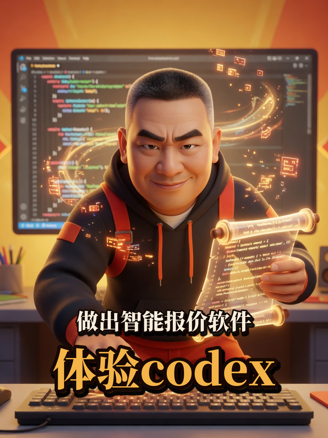 用 Codex 做出智能报价软件视频封面