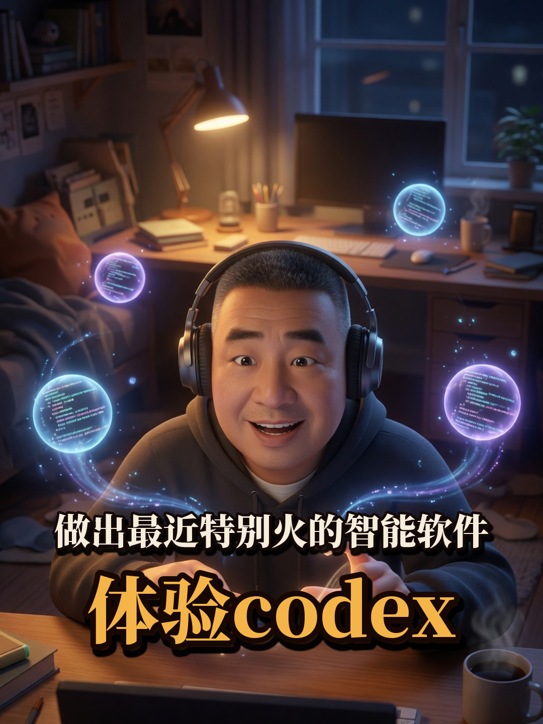 用 Codex 做出热门智能软件视频封面